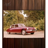 Металлическая табличка Citroen DS 19